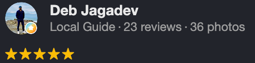Deb Jagadev Google review